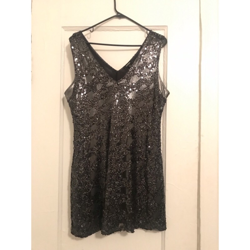 Express Sequin party dress